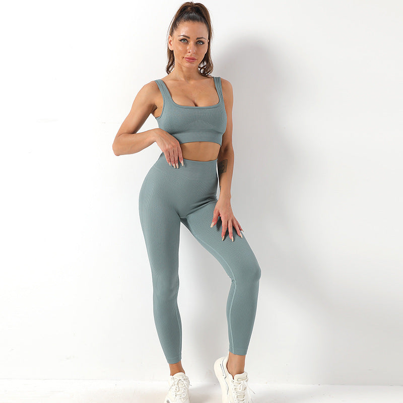 Panita Seamless Yoga Set - High Waist Leggings & Sports Bra