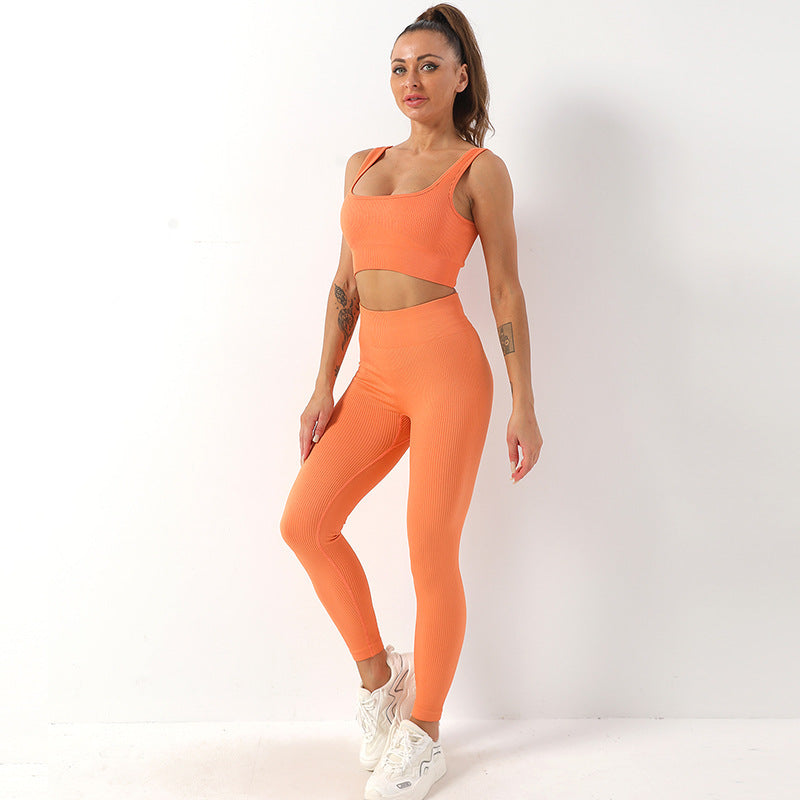 Panita Seamless Yoga Set - High Waist Leggings & Sports Bra