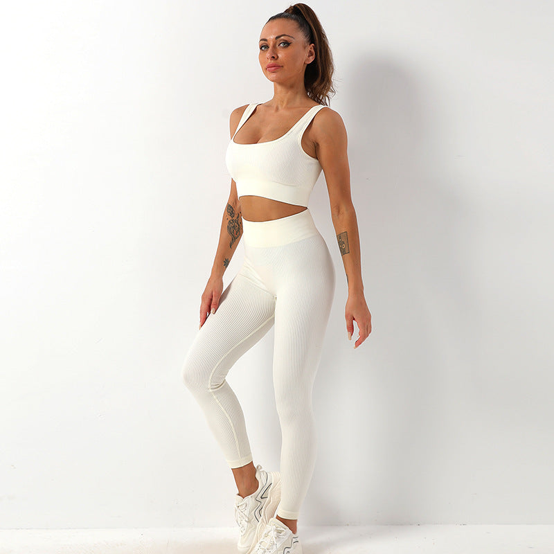 Panita Seamless Yoga Set - High Waist Leggings & Sports Bra