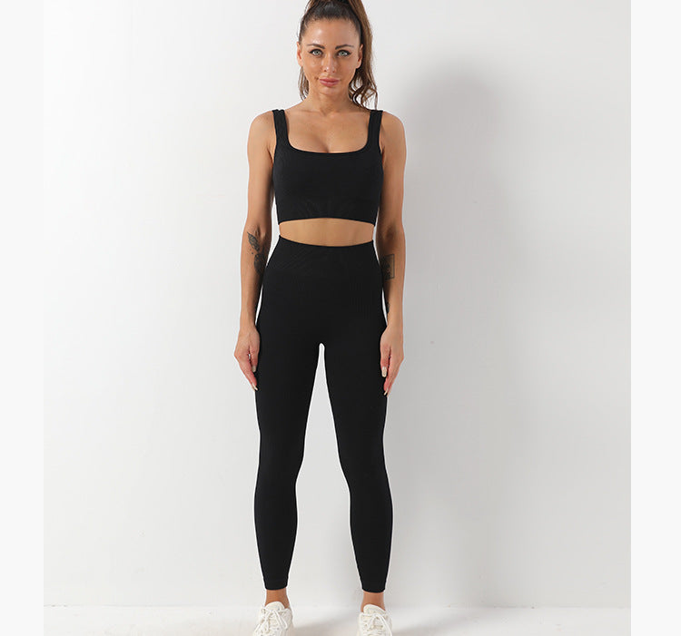 Panita Seamless Yoga Set - High Waist Leggings & Sports Bra